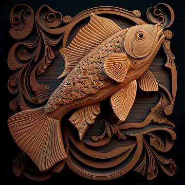 3D модель Наннакара рыба (STL)